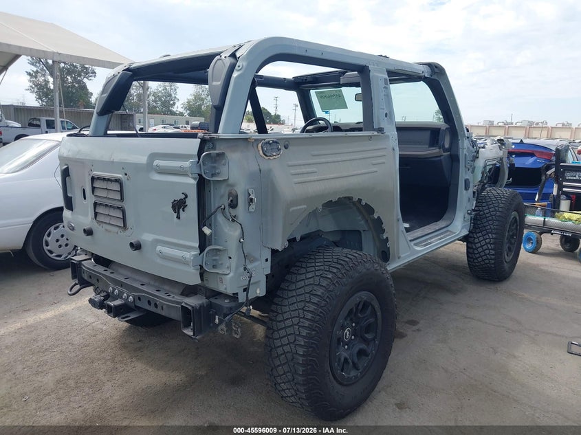 2022 Ford Bronco Wildtrak VIN: 1FMDE5CP7NLB32487 Lot: 45596009