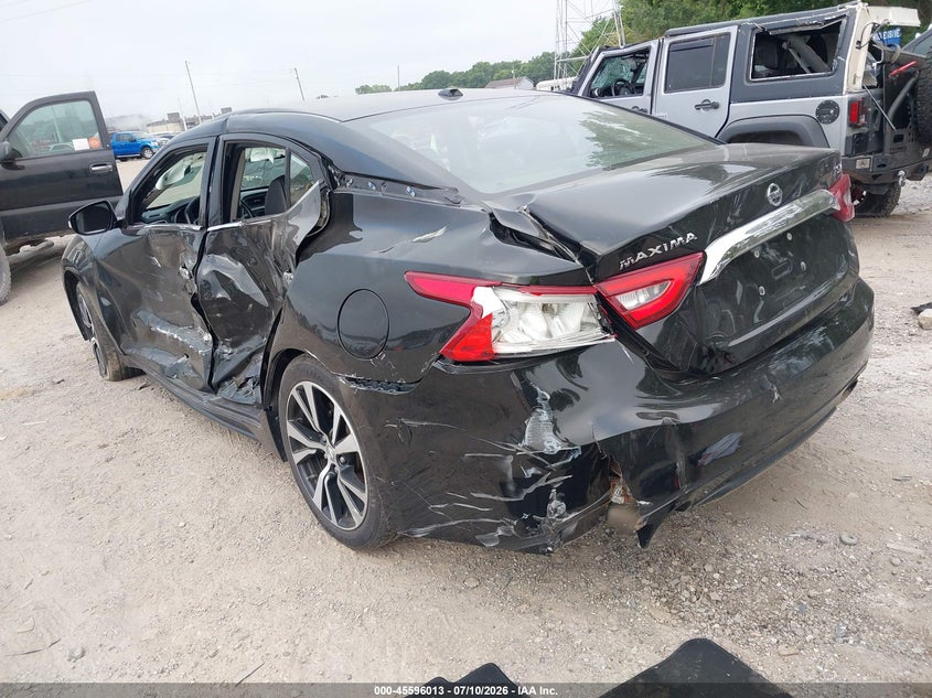 Vin: 1n4aa6ap9jc385550, lot: 46094391, nissan maxima 3.5 sv 20183