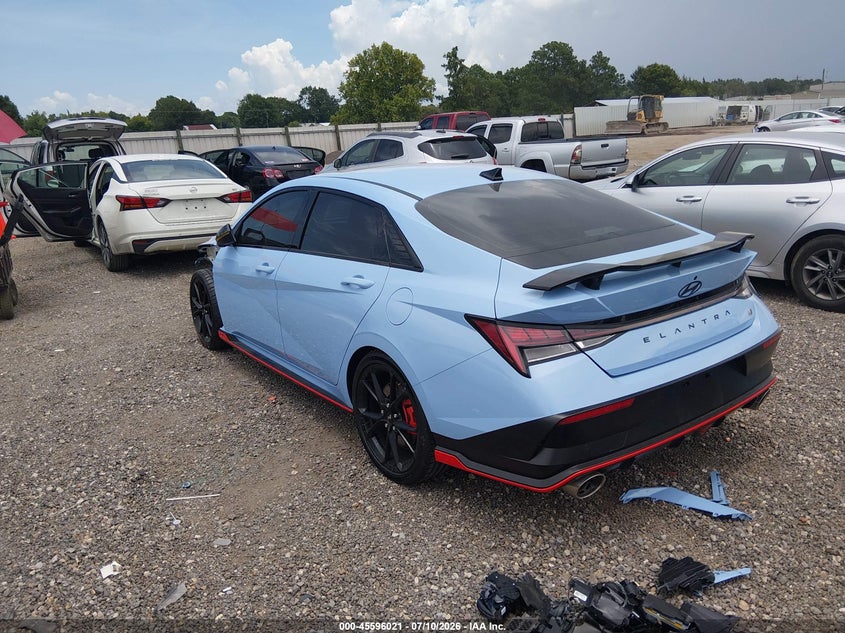 2026 HYUNDAI ELANTRA N SEDAN 2.0L I-4 DI, DOHC, VVT, TURBO, 276HP
