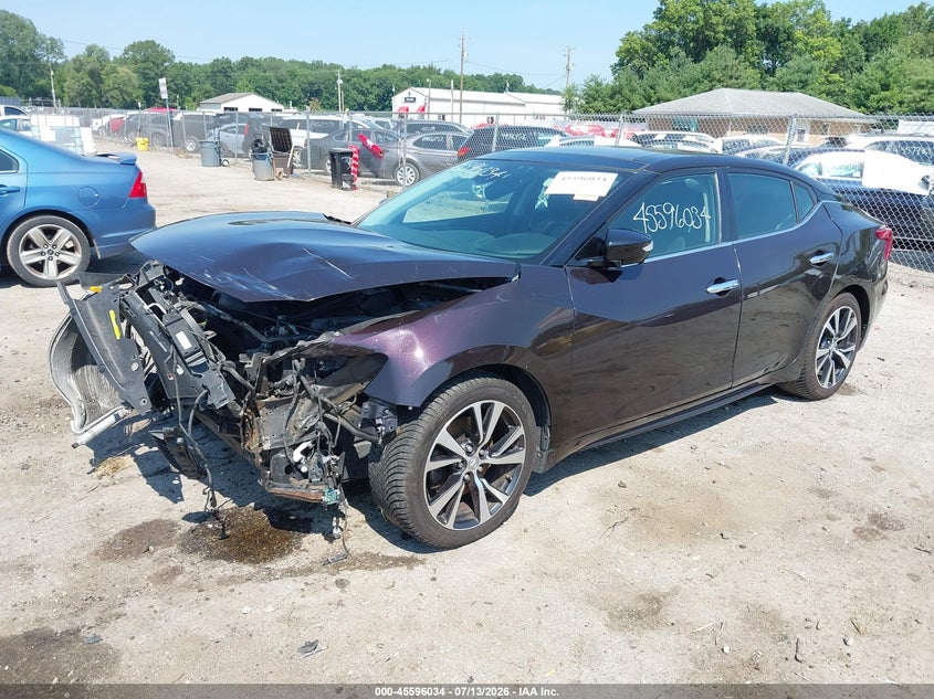 Vin: 1n4aa6ap2gc405906, lot: 46094412, nissan maxima 3.5 platinum 20162
