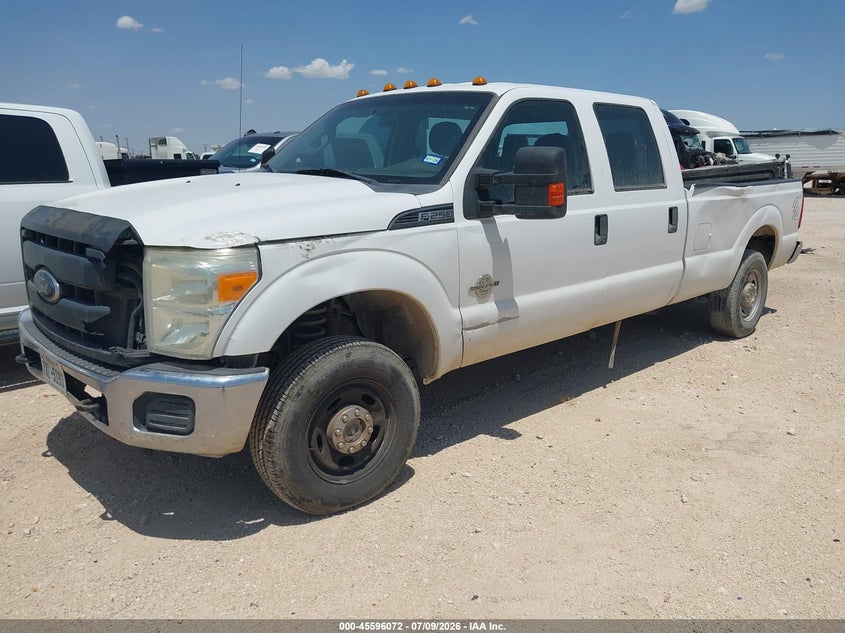 2015 Ford F250, Left Rear, IAAI, VIN 1FT7W2BT2FEA81157 — photo 2
