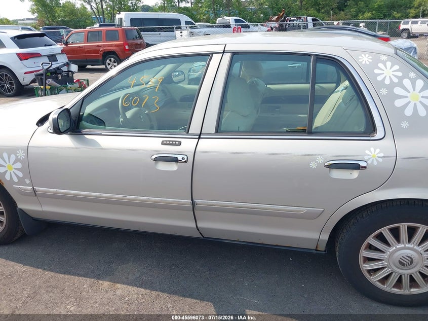 2008 Mercury Grand Marquis Ls VIN: 2MEFM75VX8X662563 Lot: 45596073