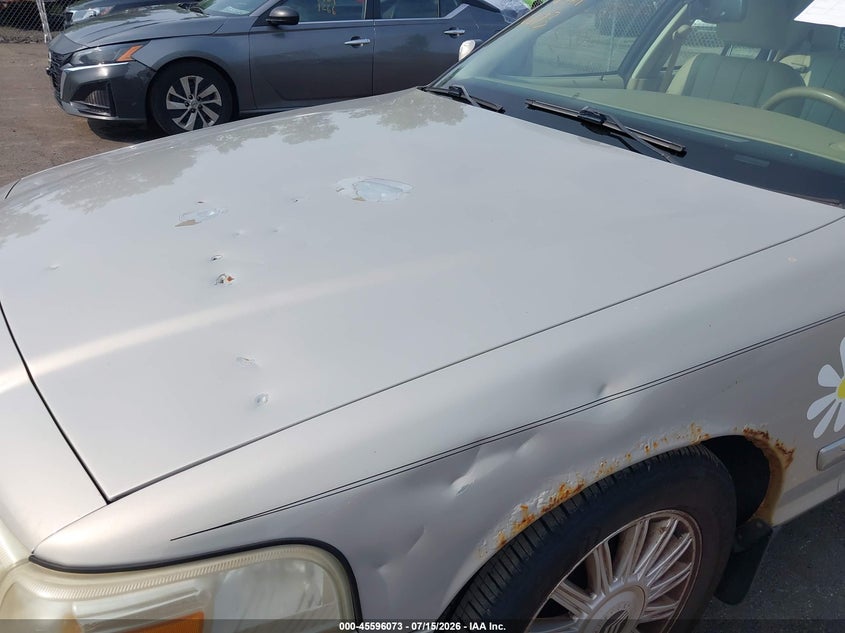 2008 Mercury Grand Marquis Ls VIN: 2MEFM75VX8X662563 Lot: 45596073