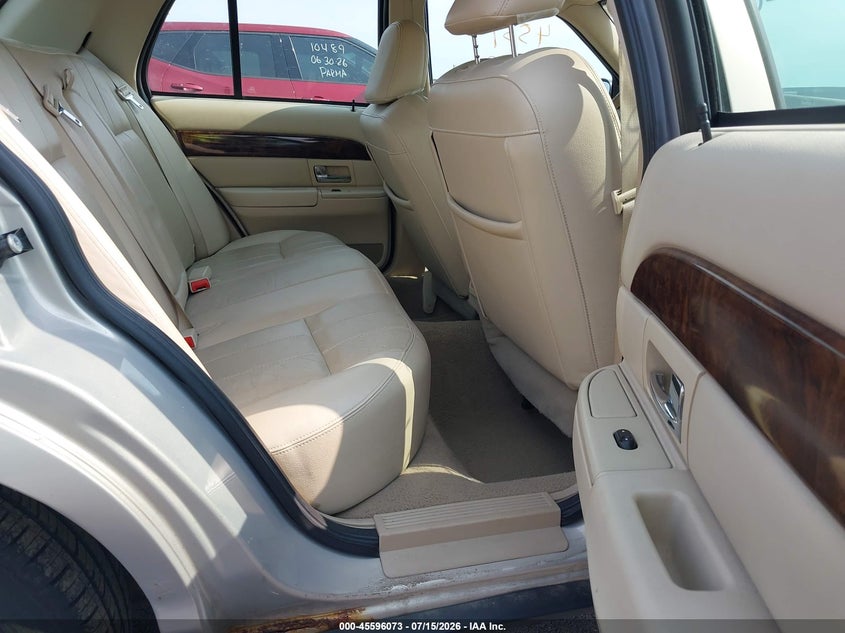 2008 Mercury Grand Marquis Ls VIN: 2MEFM75VX8X662563 Lot: 45596073
