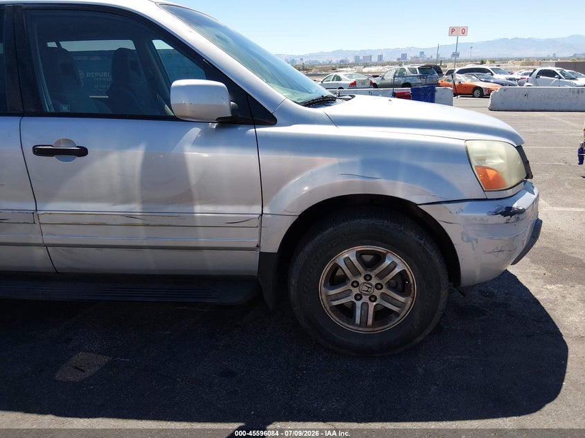 2003 Honda Pilot Ex VIN: 2HKYF18493H605074 Lot: 45596084