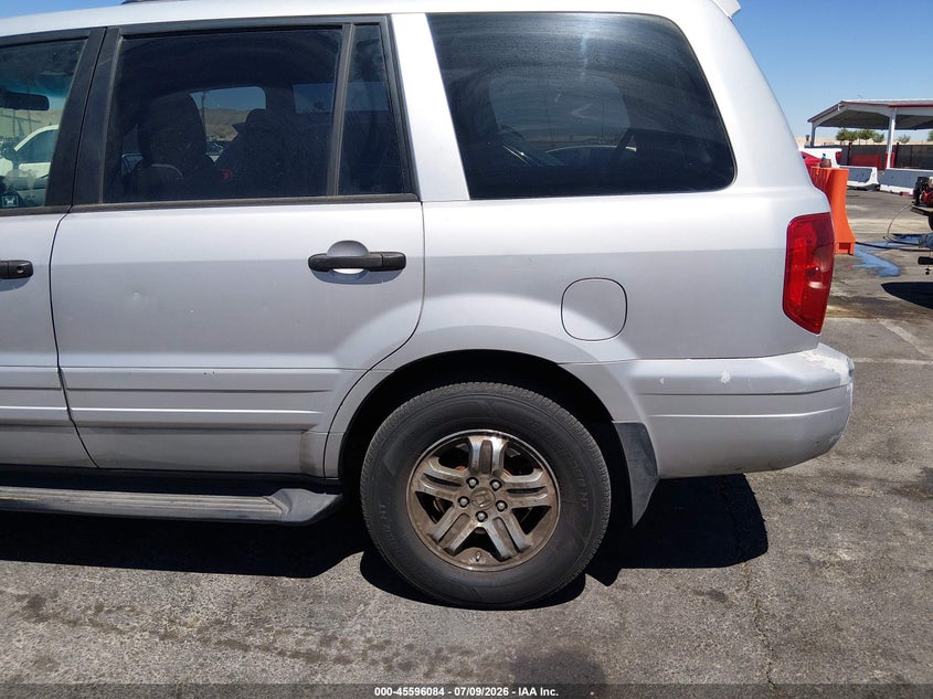 2003 Honda Pilot Ex VIN: 2HKYF18493H605074 Lot: 45596084