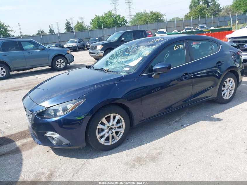 2015 Mazda 3, Стихия, IAAI, VIN 3MZBM1V73FM219790 — фото 2