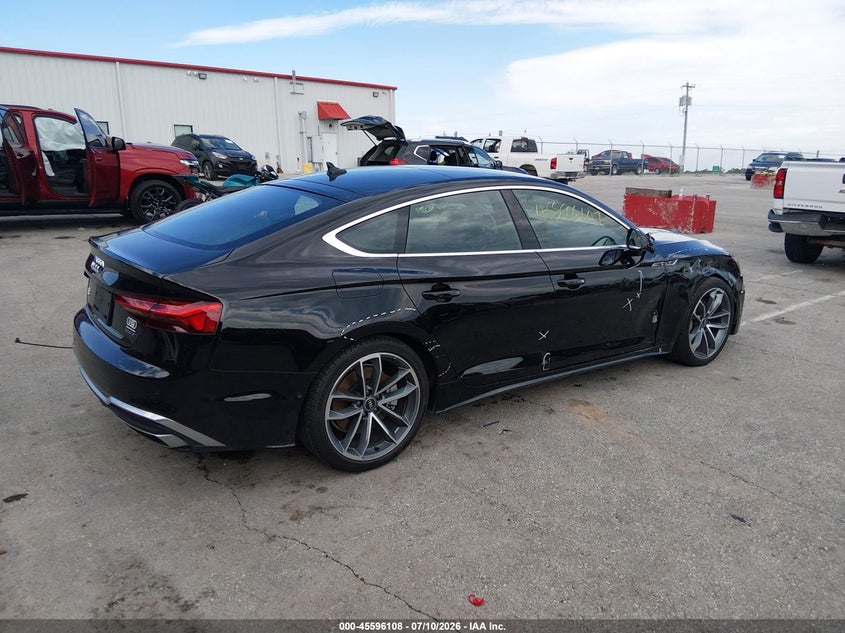 Vin: waueacf54na022539, lot: 46094486, audi a5 sportback prestige 45 tfsi s line quattro s tronic 20224
