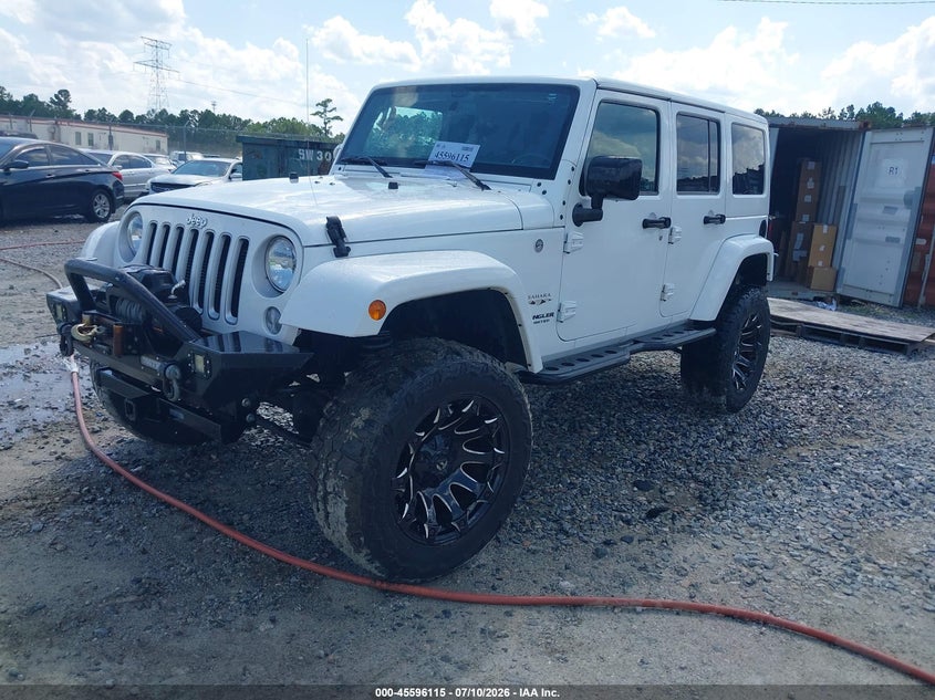 2016 Jeep Wrangler, Normal Wear & Tear, IAAI, VIN 1C4BJWEG8GL235317 — photo 2