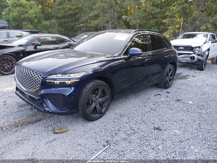 Vin: kmumcdtc4pu098553, lot: 46094502, genesis gv70 3.5t awd sport 20232