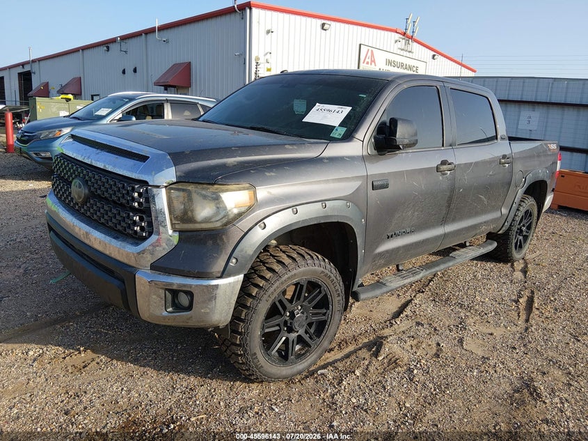 Vin: 5tfdw5f16kx789455, lot: 46094521, toyota tundra sr5 5.7l v8 20192