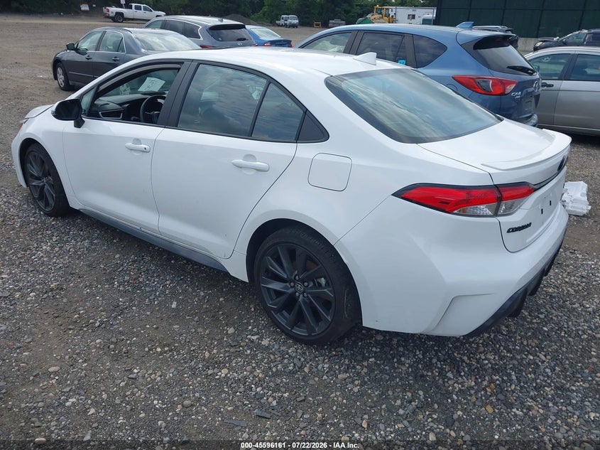 2025 TOYOTA COROLLA auction photo 3