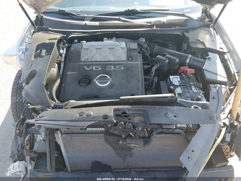 2007 Nissan Maxima 3.5 Sl VIN: 1N4BA41E67C812070 Lot: 45596193