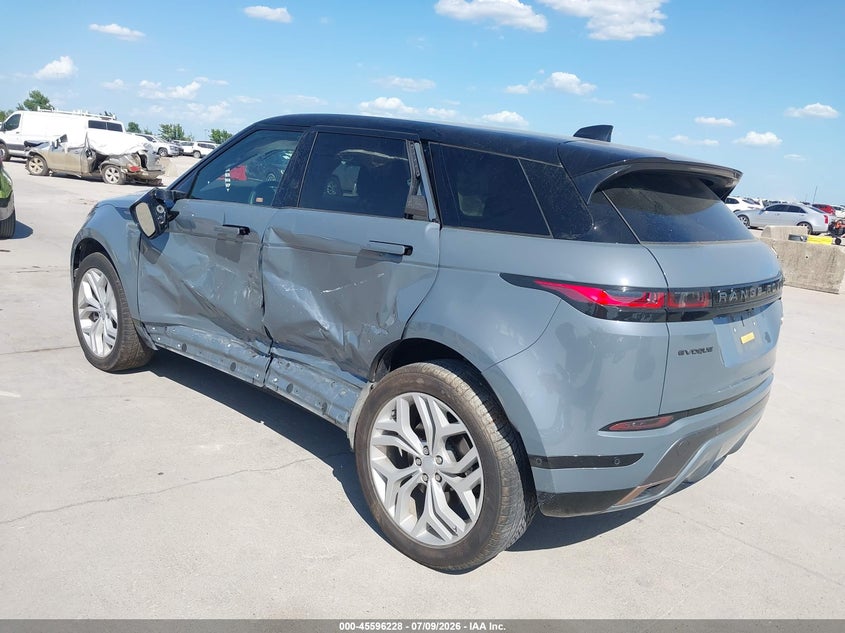 Vin: salzt2fx7mh125981, lot: 46094606, land rover range rover evoque r-dynamic s 20213