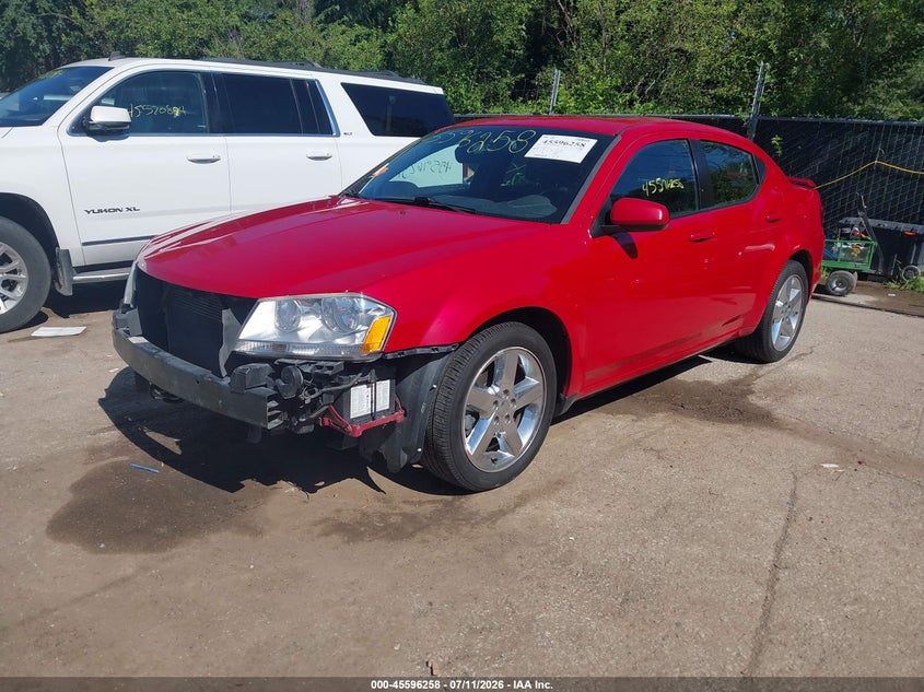 Vin: 1c3cdzcb6cn311849, lot: 46094636, dodge avenger sxt 20122