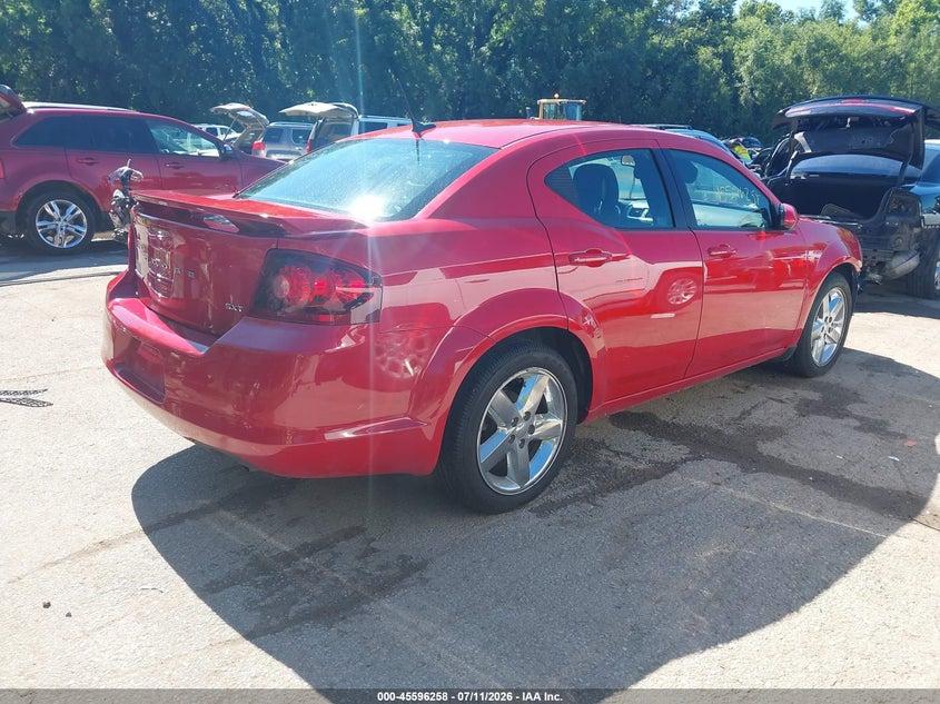 Vin: 1c3cdzcb6cn311849, lot: 46094636, dodge avenger sxt 20124