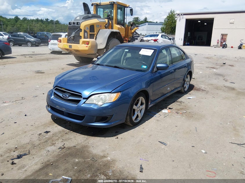 SUBARU LEGACY (NATL) 2008 VIN 4S3BL616887220544