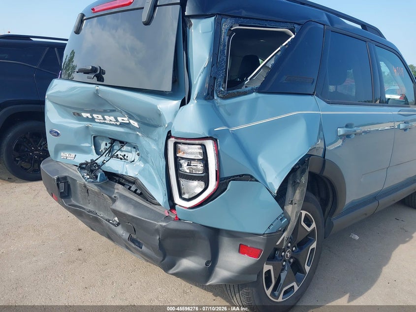 2021 Ford Bronco Sport Outer Banks VIN: 3FMCR9C63MRA72156 Lot: 45596276