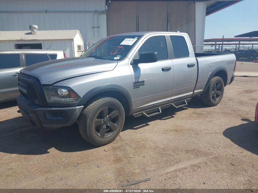 Vin: 1c6rr6gg8ls105338, lot: 46094659, ram 1500 classic warlock  4x2 6'4 box 20202