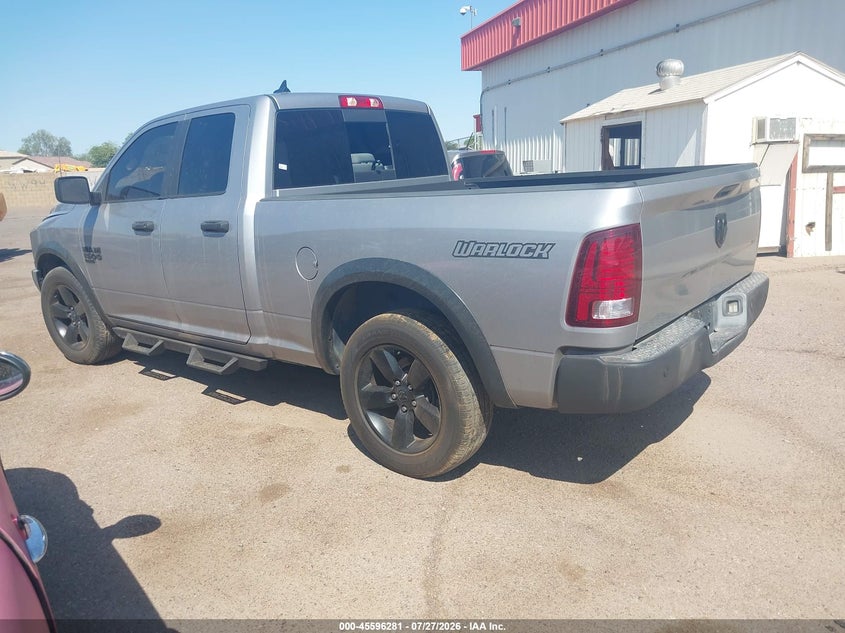 Vin: 1c6rr6gg8ls105338, lot: 46094659, ram 1500 classic warlock  4x2 6'4 box 20203