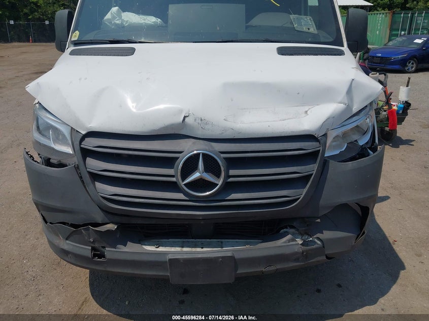 2022 Mercedes-Benz Sprinter 2500 High Roof V6 VIN: W1Y4ECHY3NT114493 Lot: 45596284