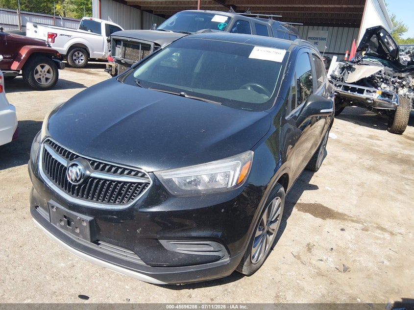 Vin: kl4cjasb3jb650231, lot: 46094664, buick encore preferred 20182