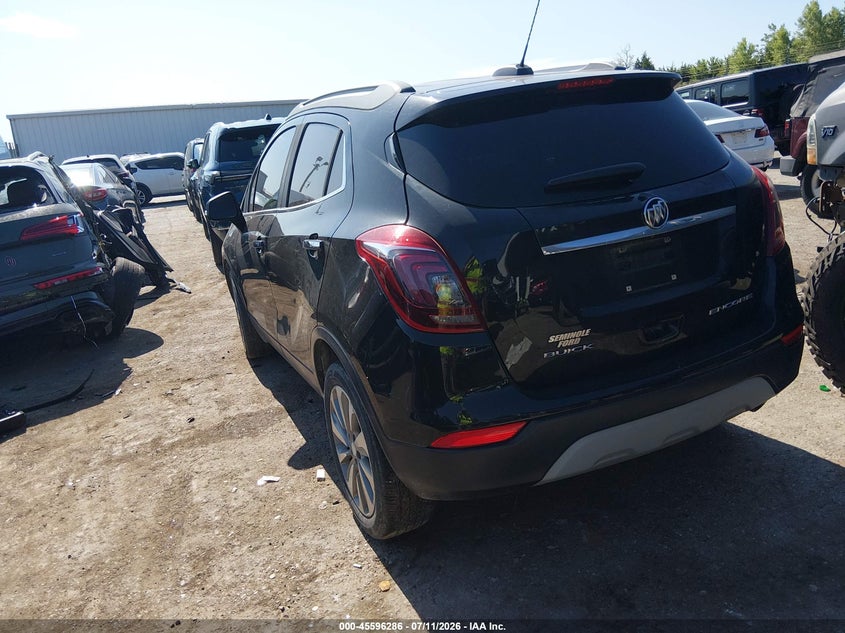 Vin: kl4cjasb3jb650231, lot: 46094664, buick encore preferred 20183