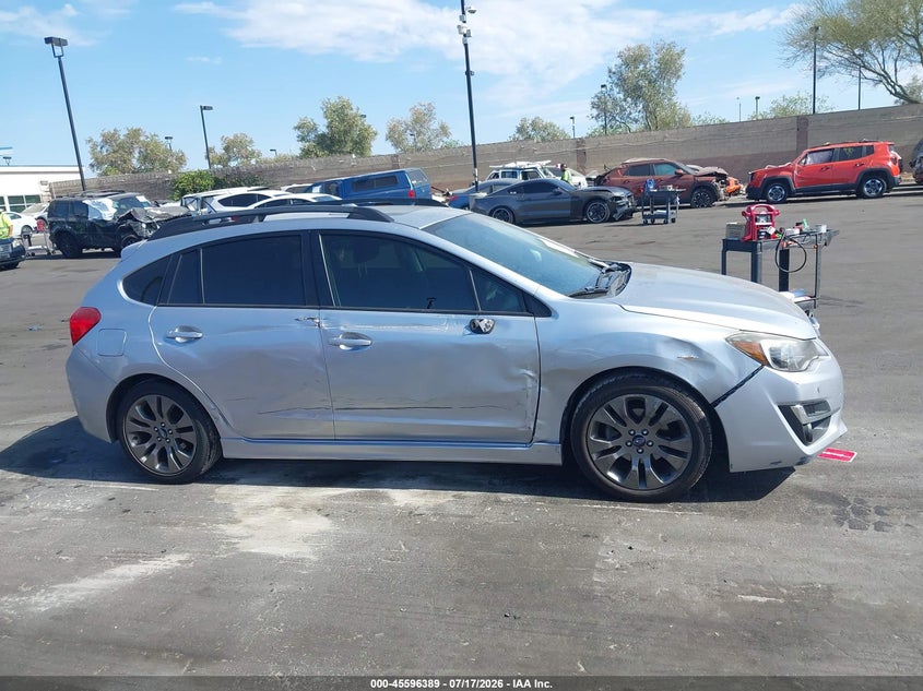 2015 Subaru Impreza 2.0I Sport Premium VIN: JF1GPAU66FH302889 Lot: 45596389