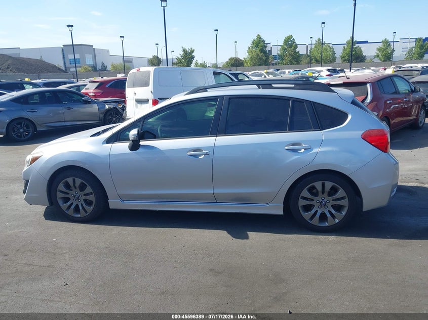 2015 Subaru Impreza 2.0I Sport Premium VIN: JF1GPAU66FH302889 Lot: 45596389