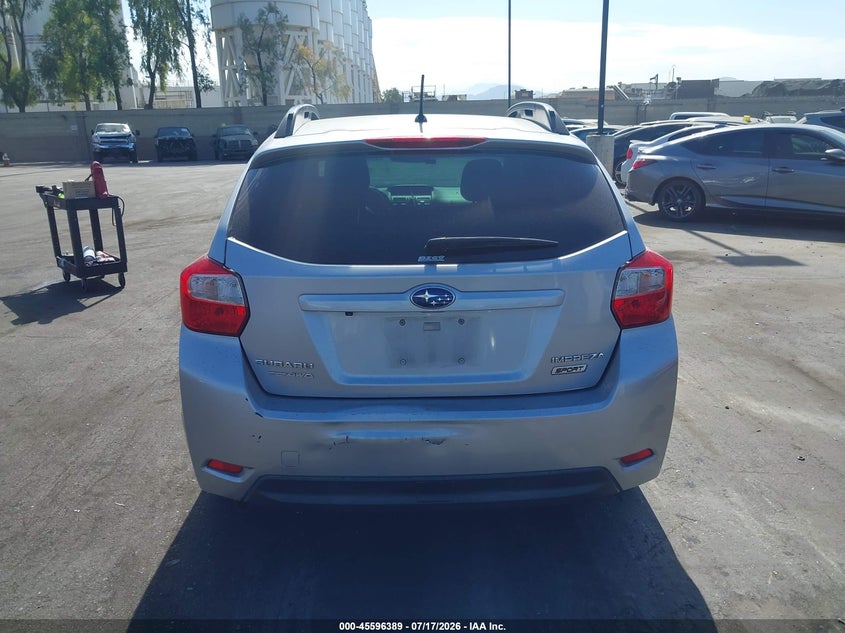 2015 Subaru Impreza 2.0I Sport Premium VIN: JF1GPAU66FH302889 Lot: 45596389