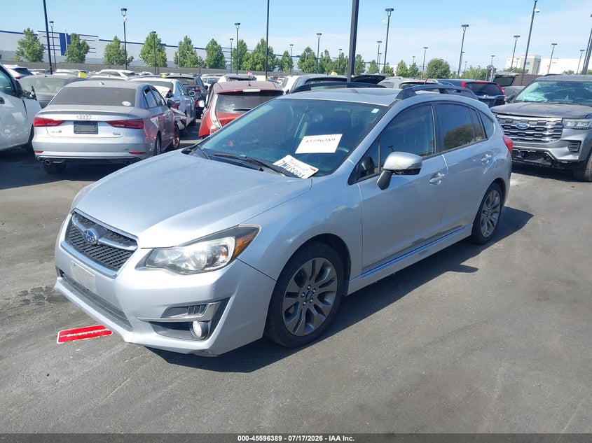 Vin: jf1gpau66fh302889, lot: 46094767, subaru impreza 2.0i sport premium 20152
