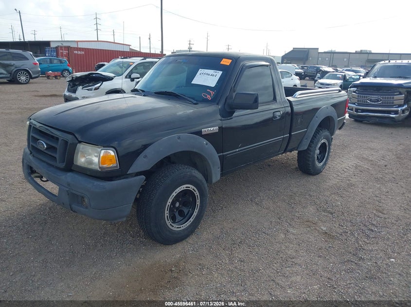 2006 Ford Ranger Sport/Stx/Xl/Xlt, Неизвестно, IAAI, VIN 1FTYR10U56PA46618 — фото 2