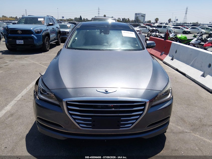 2015 Hyundai Genesis 3.8 VIN: KMHGN4JE1FU096249 Lot: 45596486