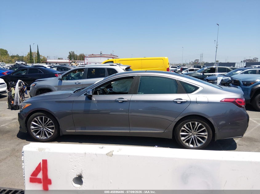 2015 Hyundai Genesis 3.8 VIN: KMHGN4JE1FU096249 Lot: 45596486
