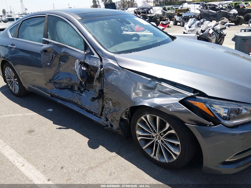 2015 Hyundai Genesis 3.8 VIN: KMHGN4JE1FU096249 Lot: 45596486