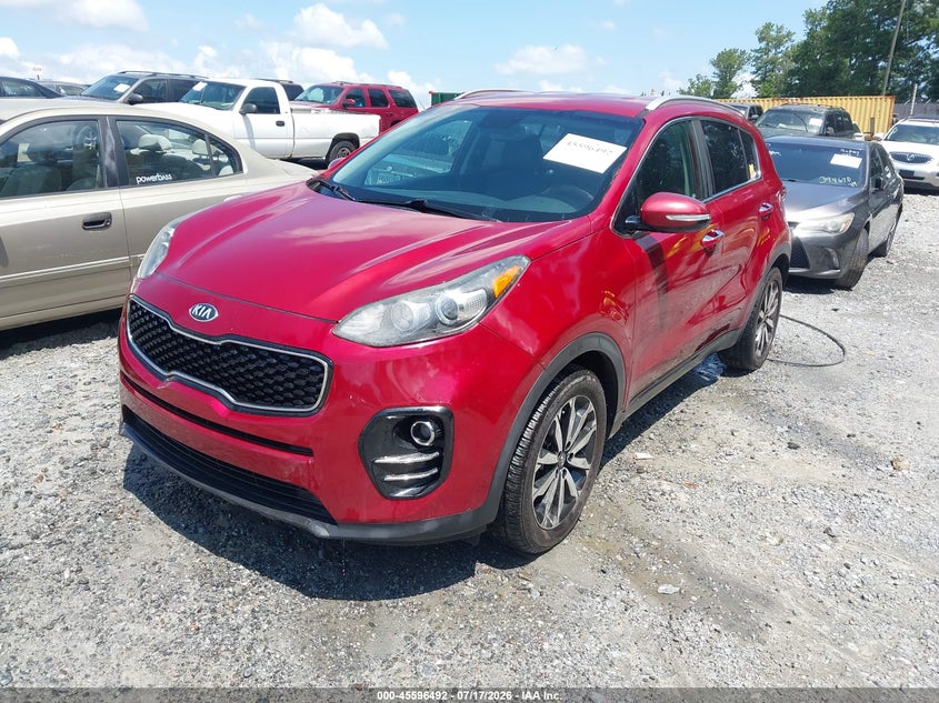 Vin: kndpn3ac5j7477073, lot: 46094870, kia sportage ex 20182