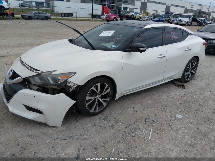 Vin: 1n4aa6ap1gc376754, lot: 46094872, nissan maxima 3.5 platinum 20162