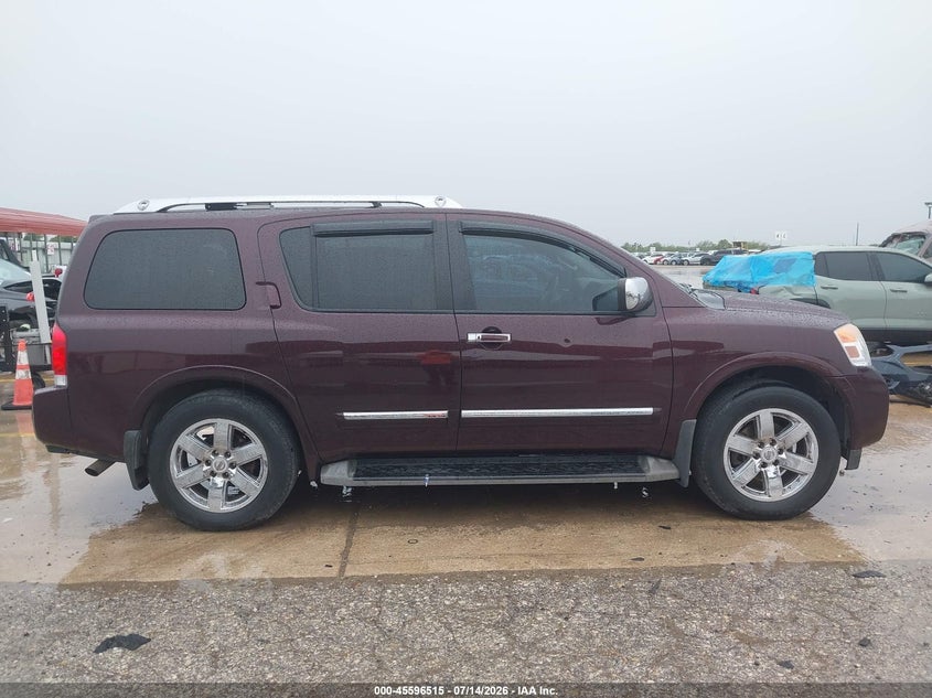 2013 Nissan Armada Platinum VIN: 5N1BA0NF8DN615581 Lot: 45596515
