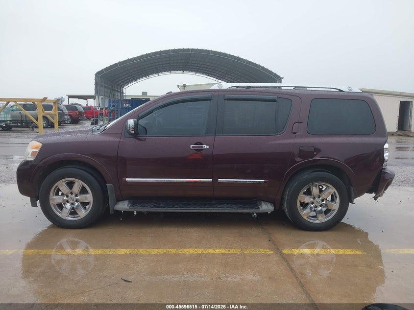 2013 Nissan Armada Platinum VIN: 5N1BA0NF8DN615581 Lot: 45596515