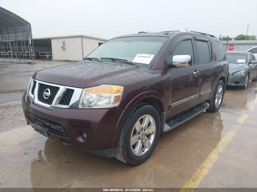 Vin: 5n1ba0nf8dn615581, lot: 46094892, nissan armada platinum 20132