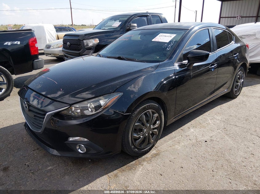 Vin: jm1bm1t73e1208919, lot: 46094904, mazda mazda3 i sv 20142