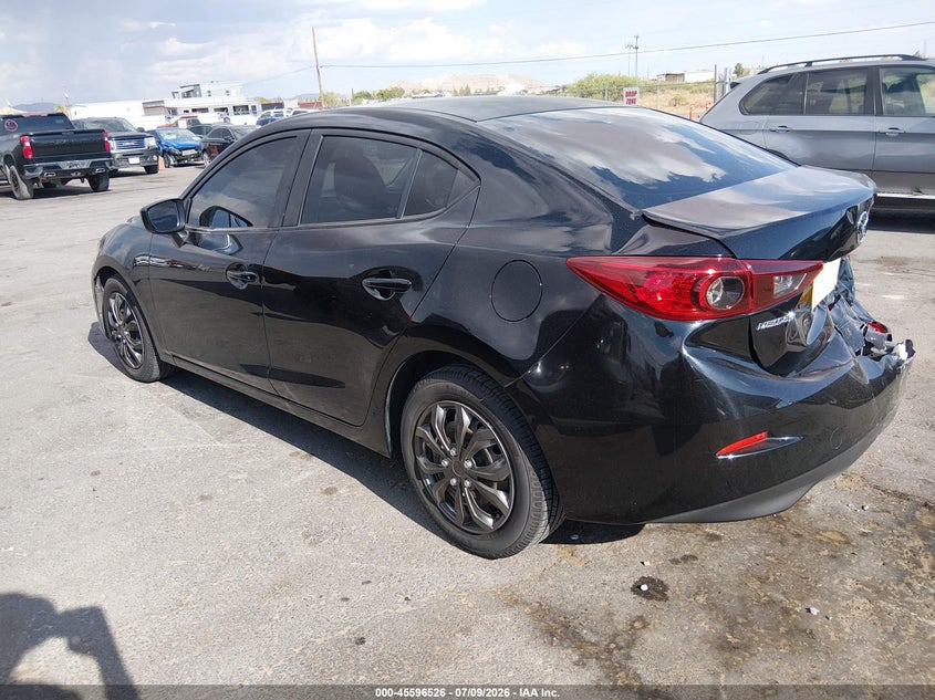 Vin: jm1bm1t73e1208919, lot: 46094904, mazda mazda3 i sv 20143