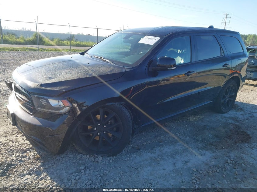 Vin: 1c4rdjdg4hc725099, lot: 46094911, dodge durango gt awd 20172