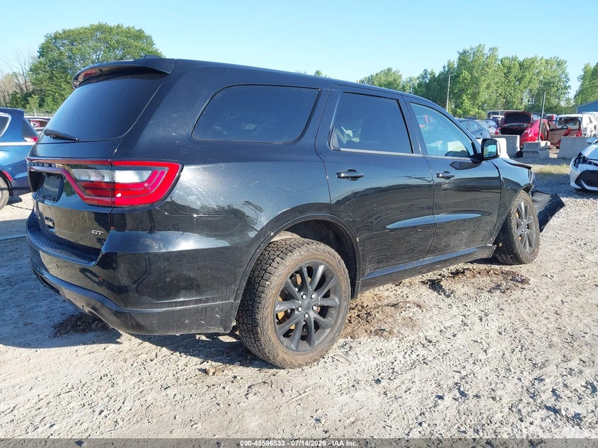 Vin: 1c4rdjdg4hc725099, lot: 46094911, dodge durango gt awd 20174