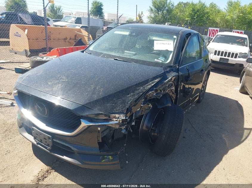 Vin: jm3kfbdm6j0360608, lot: 46094920, mazda cx-5 grand touring 20182