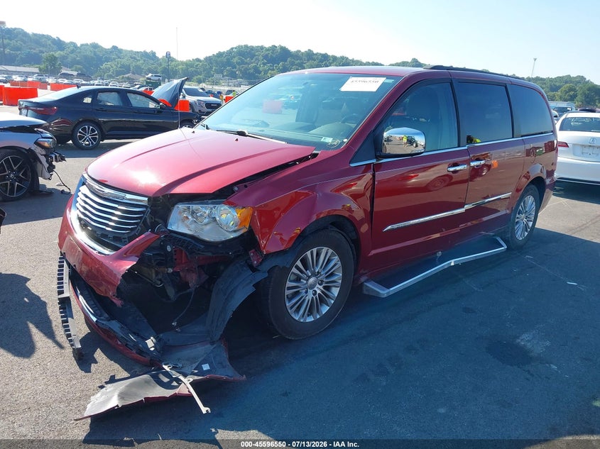 Vin: 2c4rc1cg6gr174765, lot: 46094928, chrysler town & country touring-l anniversary edition 20162