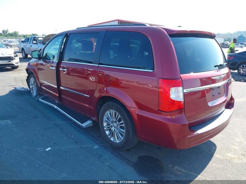 Vin: 2c4rc1cg6gr174765, lot: 46094928, chrysler town & country touring-l anniversary edition 20163