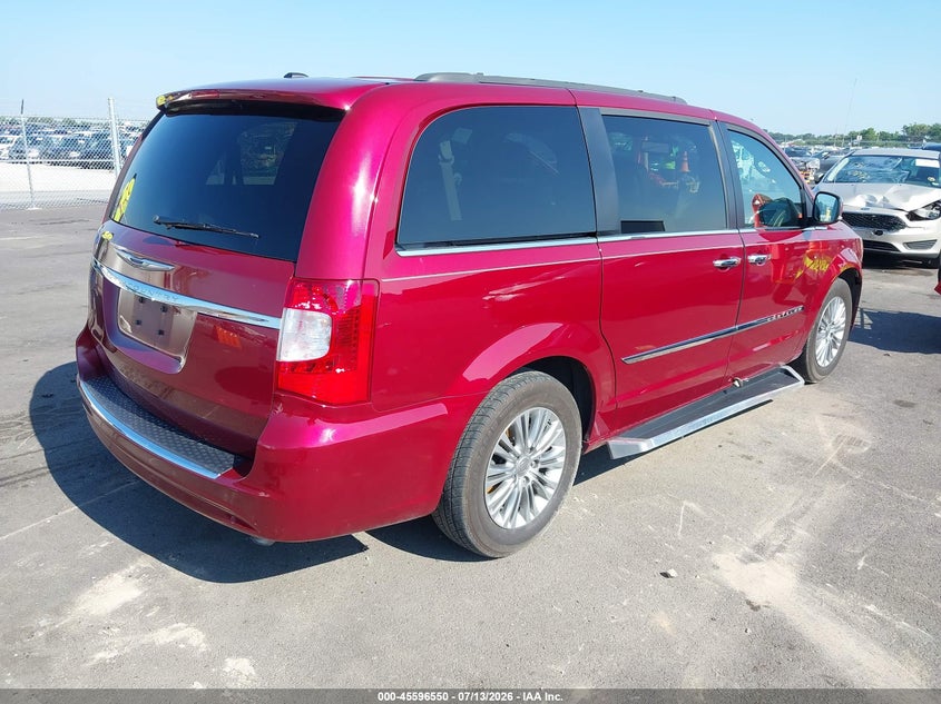 Vin: 2c4rc1cg6gr174765, lot: 46094928, chrysler town & country touring-l anniversary edition 20164
