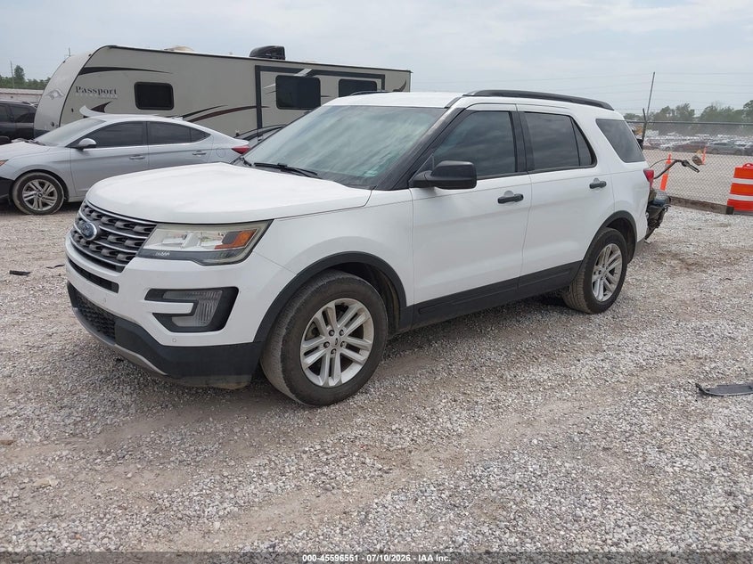 2016 Ford Explorer, Right Side, IAAI, VIN 1FM5K7B85GGB11670 — photo 2