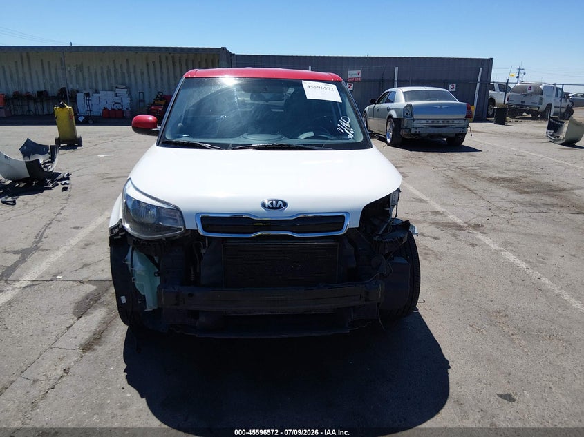 2016 Kia Soul + VIN: KNDJP3A5XG7318981 Lot: 45596572